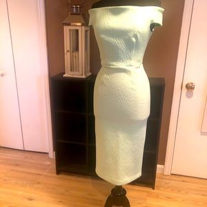 ASOS neoprene midi dress